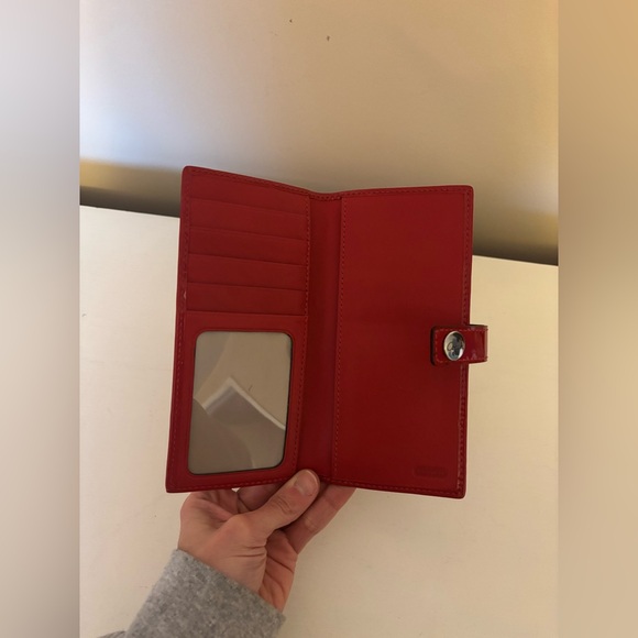 Coach Red Wallet - Picture 6 of 14